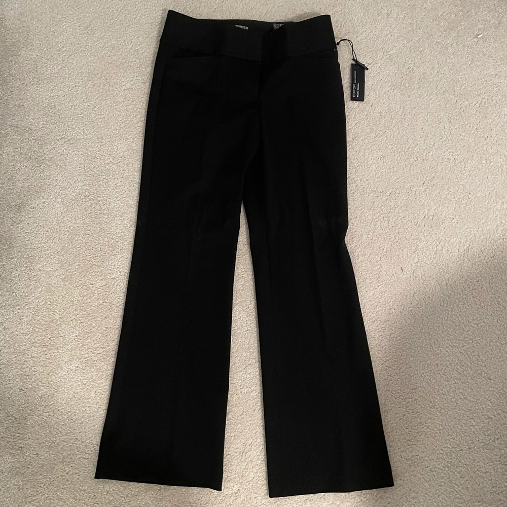 Express Wide Leg Black Pants